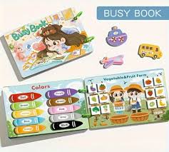 Kids Montessori Busy Book