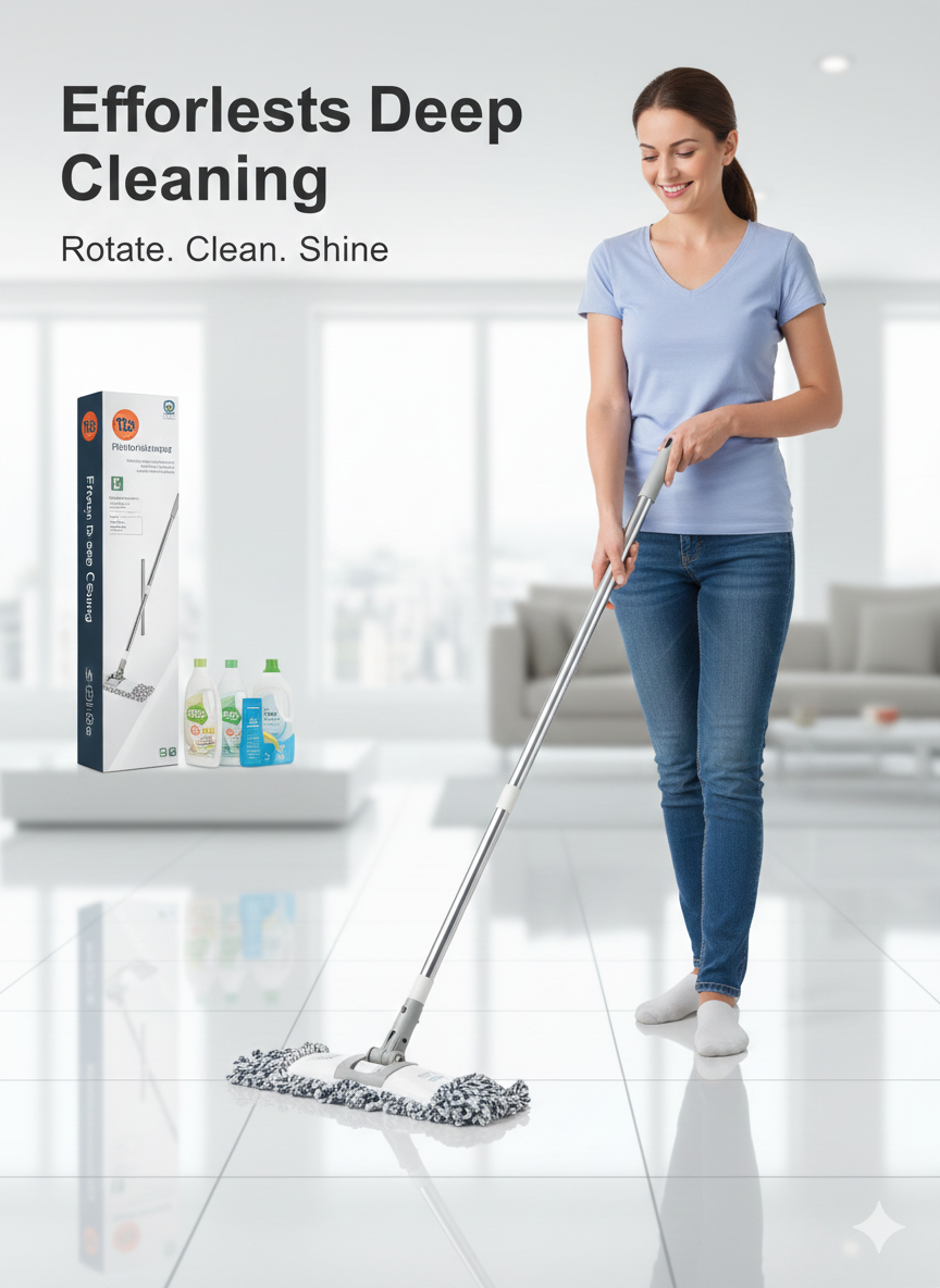 Rotating Big Floor Mop