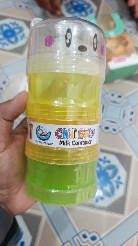 Milk Container Colored Large