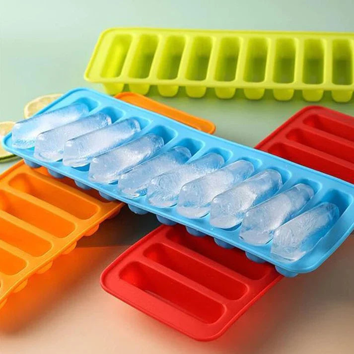 10 Hole pencil shape ICE tray