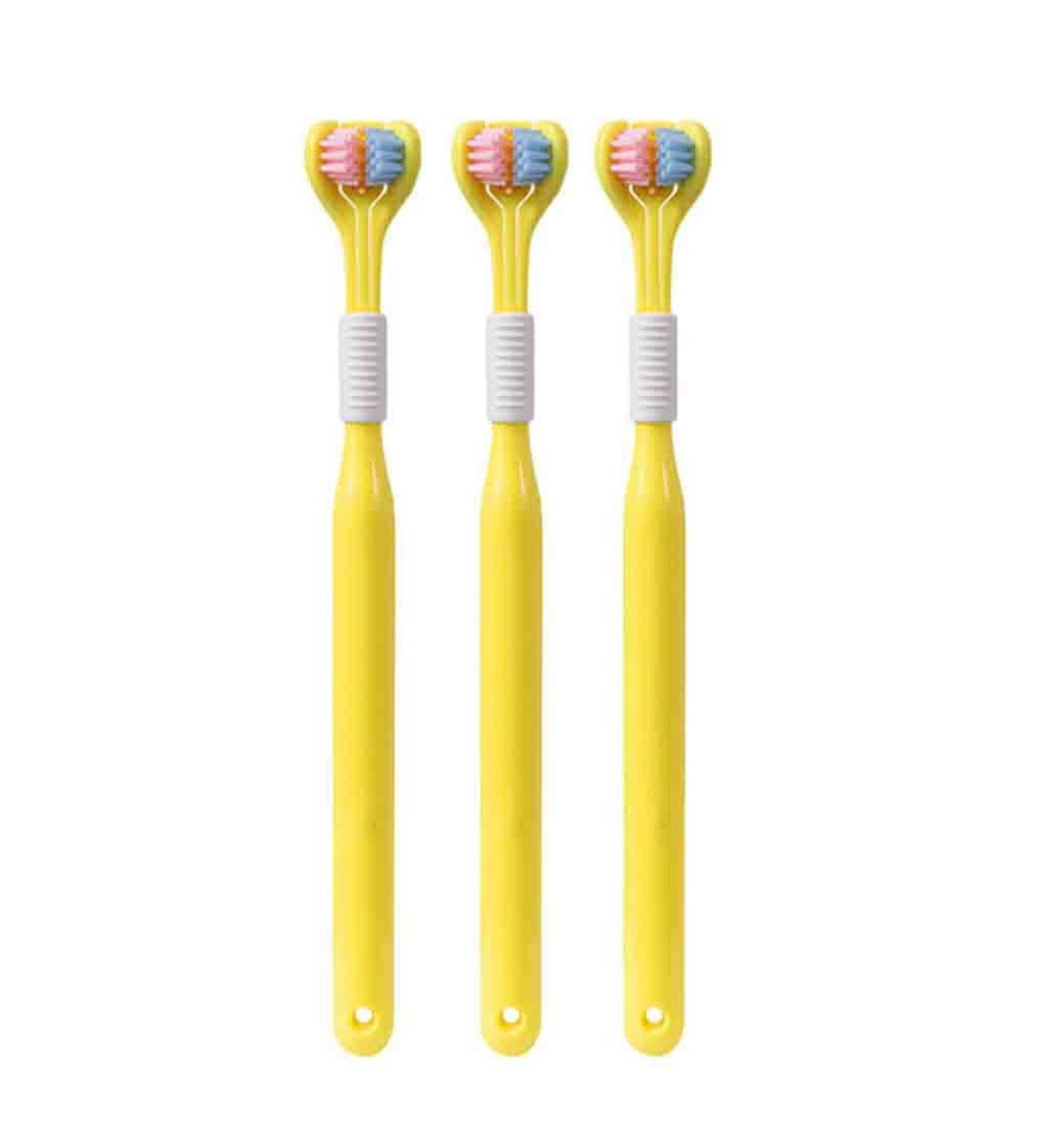 41LhzXNVmDL Yellow Toothbrush - Image 1