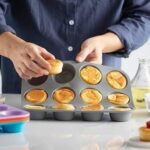 Pop-out silicone cake baking 12 holes try