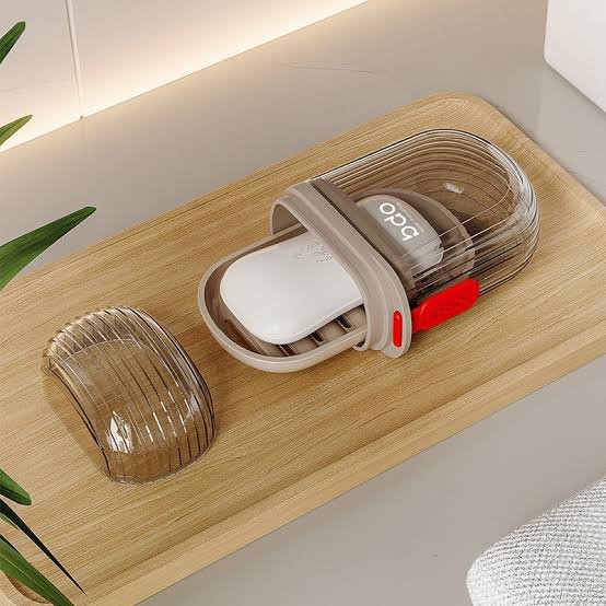 images (85) Portable Plastic Soap Cover - Image 1